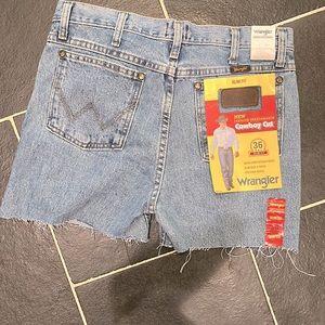 Wrangler Cut off denim shorts